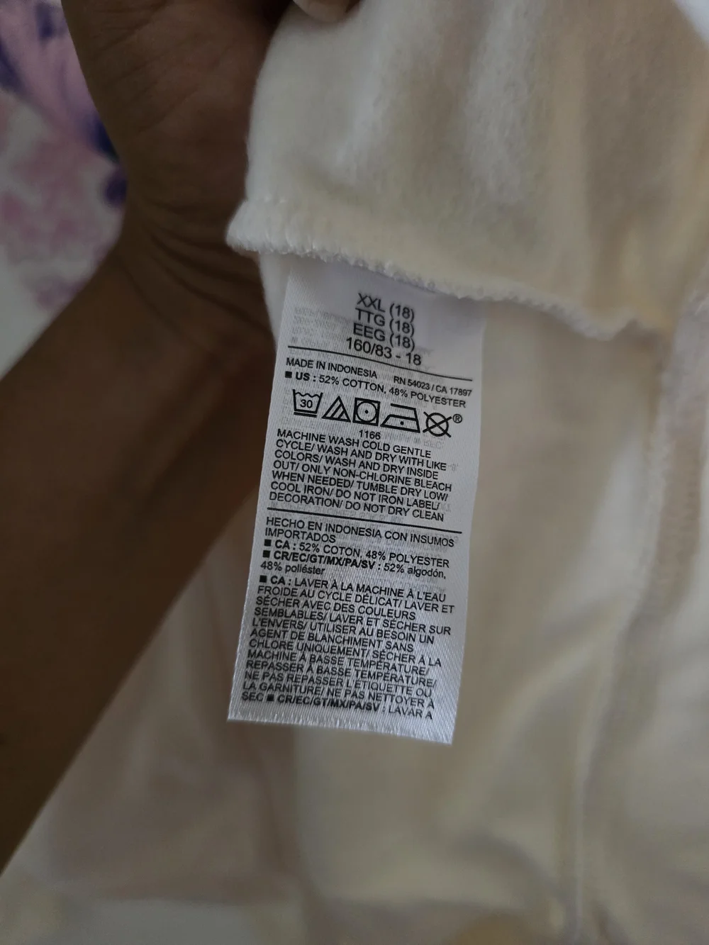 Old Navy color creme